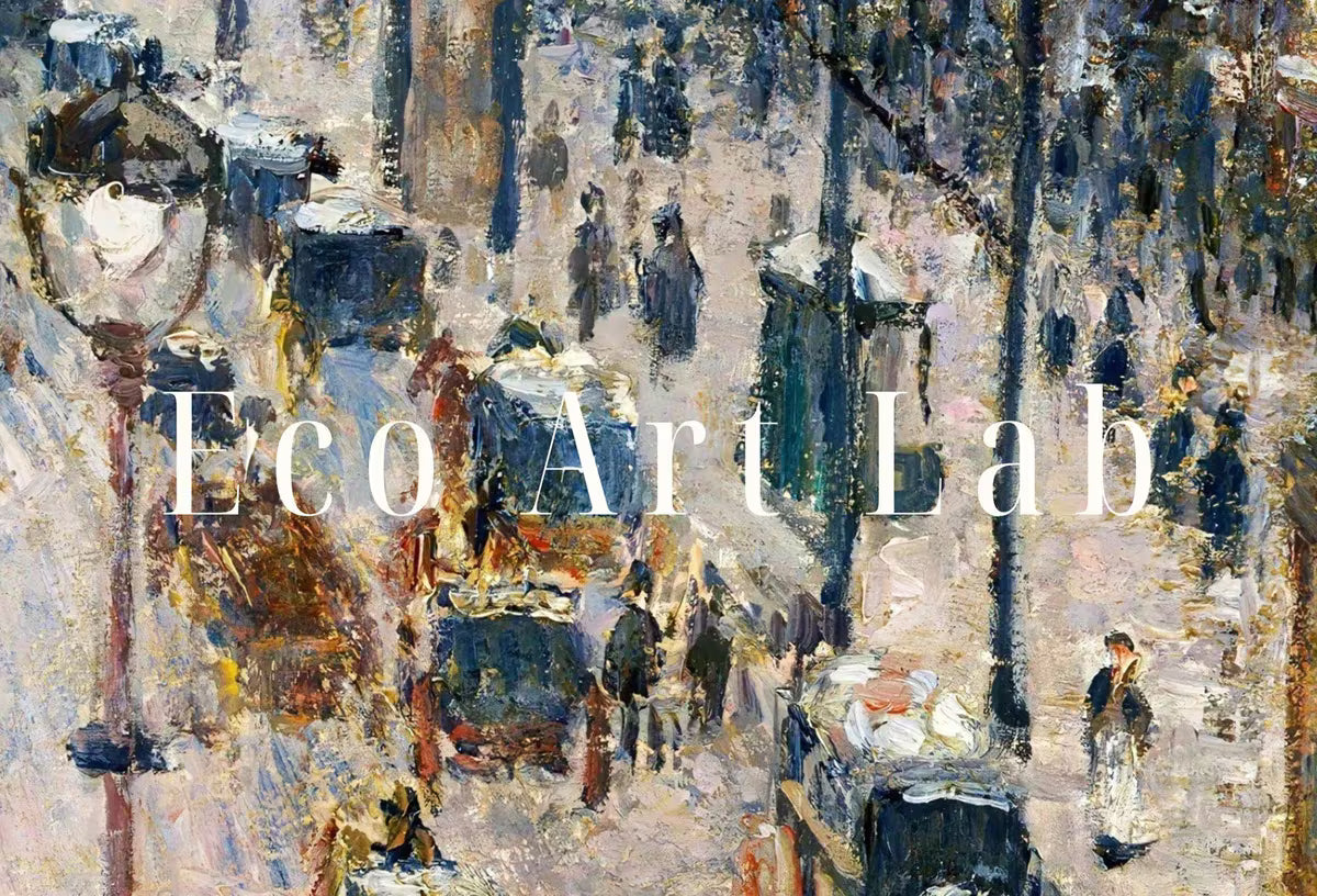 Samsung Frame TV Art 4K The Boulevard Montmartre Painting by Vincent van Gogh. Instant Download van Gogh Art for Frame TV. Vintage Wall Art – Frame TV  Art