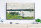 Samsung Frame TV Art 4K The Promenade Famous Claude Monet Painting. Instant Download Landscape Wall Art for the Frame TV. Vintage Wall Art – Frame TV  Art