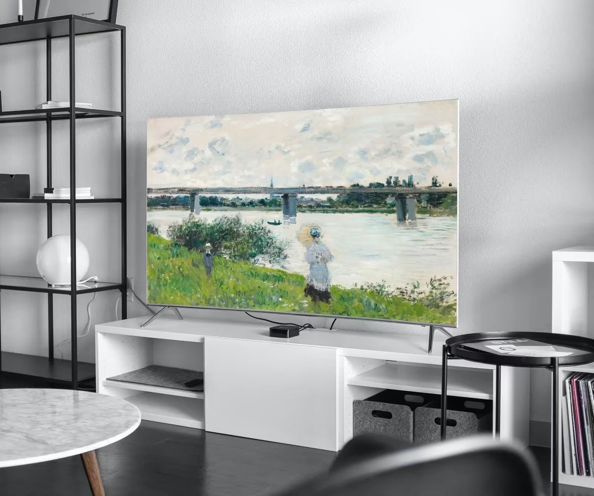 Samsung Frame TV Art 4K The Promenade Famous Claude Monet Painting. Instant Download Landscape Wall Art for the Frame TV. Vintage Wall Art – Frame TV  Art