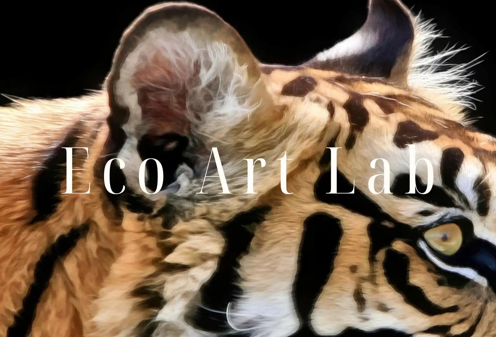 Second included artwork preview from Samsung Frame TV Art 4K Tiger digital Painting, Big Cat Wall Decor. Instant Download Nature Wildlife Art for the Frame TV. Tiger Art for TV featuring various scenes.