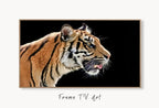 Samsung Frame TV Art 4K Tiger digital Painting, Big Cat Wall Decor. Instant Download Nature Wildlife Art for the Frame TV. Tiger Art for TV – Frame TV  Art