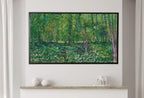 Samsung Frame TV Art 4K Trees and Undergrowth Famous Painting by Vincent van Gogh. Instant Download. van Gogh Landscape for the Frame TV – Frame TV  Art