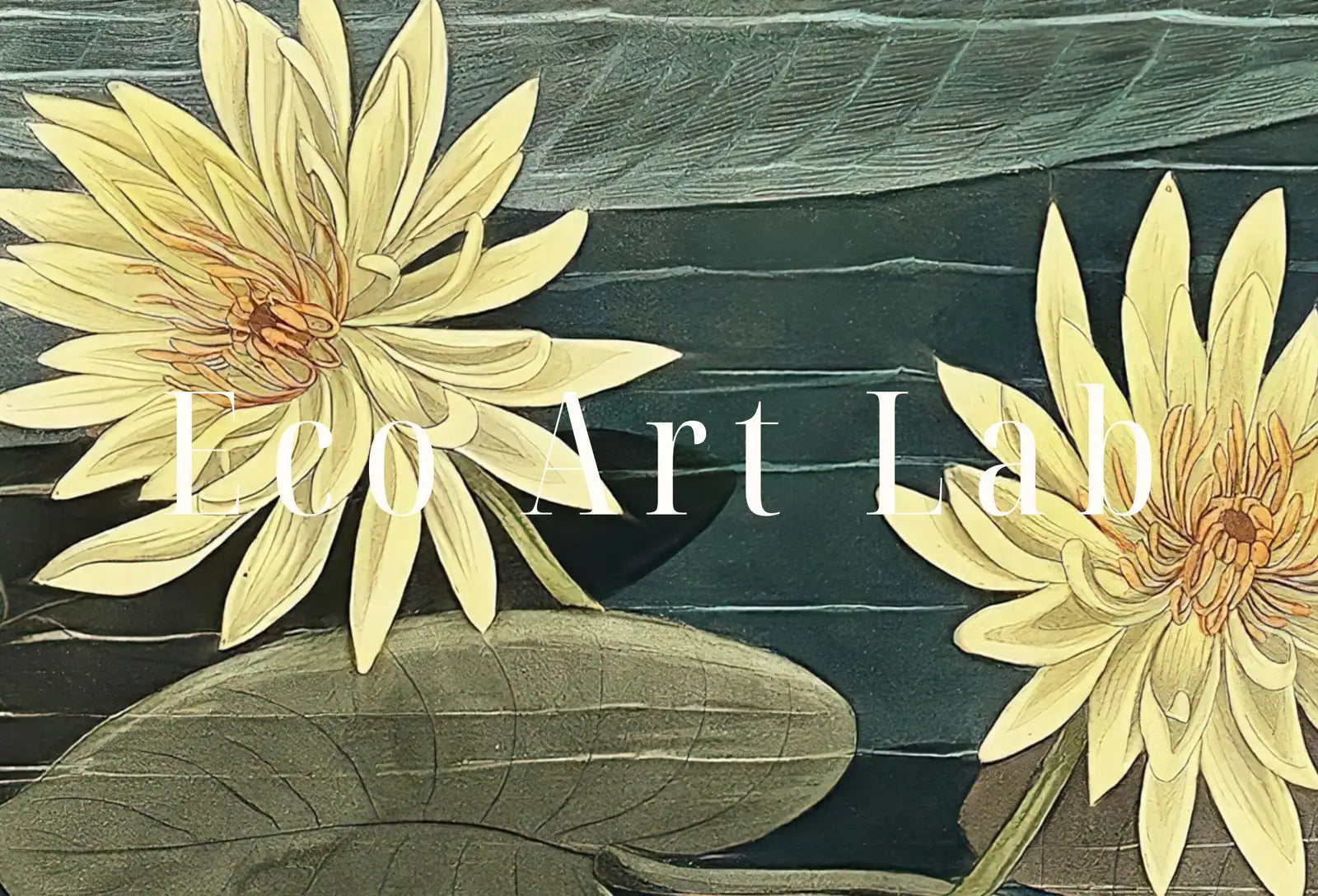 Detail view of artwork from Samsung Frame TV Art 4K Tropical Bird White Swan Vintage Painting. Samsung TV Art Vintage Digital Download Nature Art for Samsung Frame TV. (variation 1)