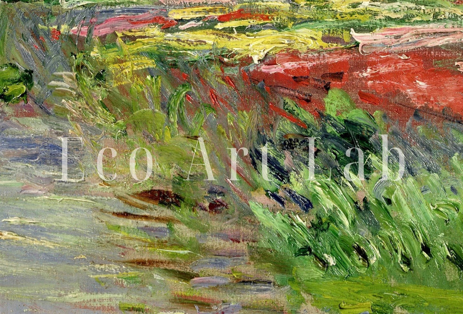 Included artwork preview showing first selection of artworks from Samsung Frame TV Art 4K Tulip Field Famous Claude Monet Painting. Instant Download Vintage Art for Samsung Frame TV. Claude Monet Art for TV.
