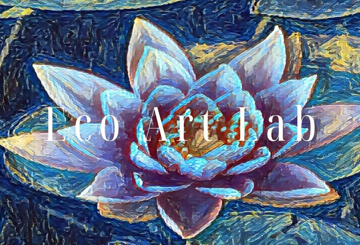 Samsung Frame TV Art 4K Two Lotus Flowers in Blue Digital Painting. Instant Download Colorful Botanical Lotus Floral Art for the Frame TV – Frame TV  Art