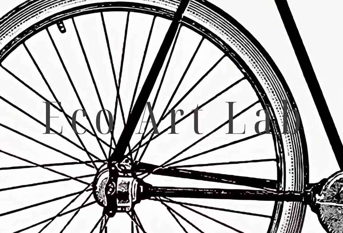 Samsung Frame TV Art 4K Vintage Bike Cycling Minimalist Black and White Wall Art. Instant Download Retro Bicycle Art for Frame TV – Frame TV  Art