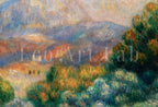 Second included artwork preview from Samsung Frame TV Art 4K Vintage Countryside Mountain Landscape by Auguste Renoir. Famous Antique Oil Painting. Vintage Art for Frame TV featuring various scenes.