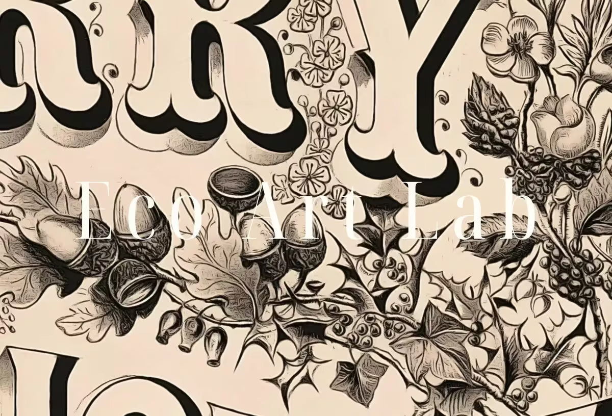 Samsung Frame TV Art 4K Vintage Merry Christmas Greeting Holiday Art. Retro Christmas Wall Decor. Instant Download Frame TV Art. Art for TV – Frame TV  Art