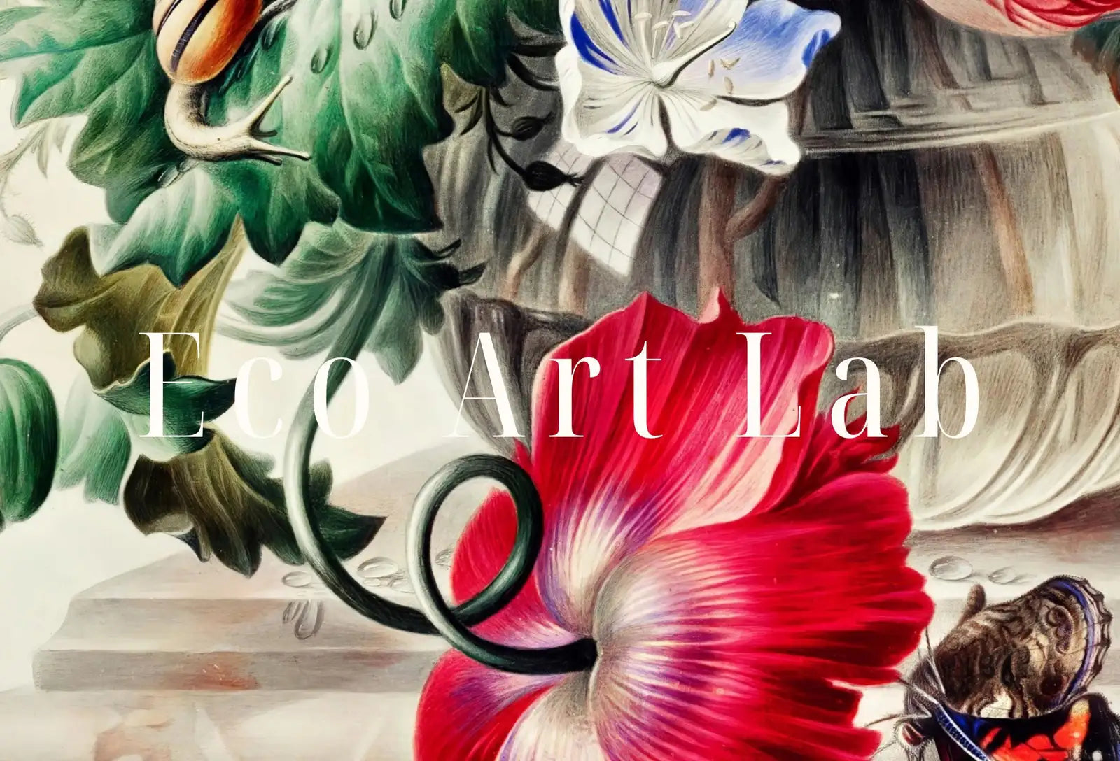 Detail view of artwork from Samsung Frame TV Art 4K Vintage Still Life Flowers in Glass Vase Painting. Botanical Instant Download Colorful Retro Floral Art for Frame TV. (variation 1)