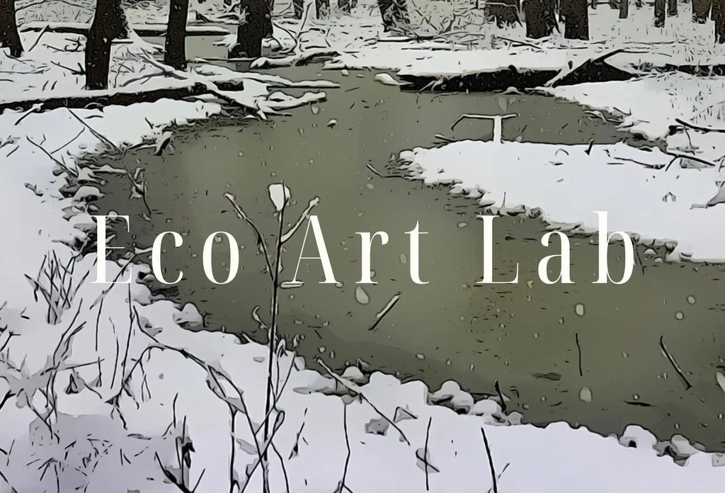 Included artwork preview showing first selection of artworks from Samsung Frame TV Art 4K Winter Forest River Landscape Digital Painting. Instant Download. Snow Art for Samsung Frame TV. Art for TV.