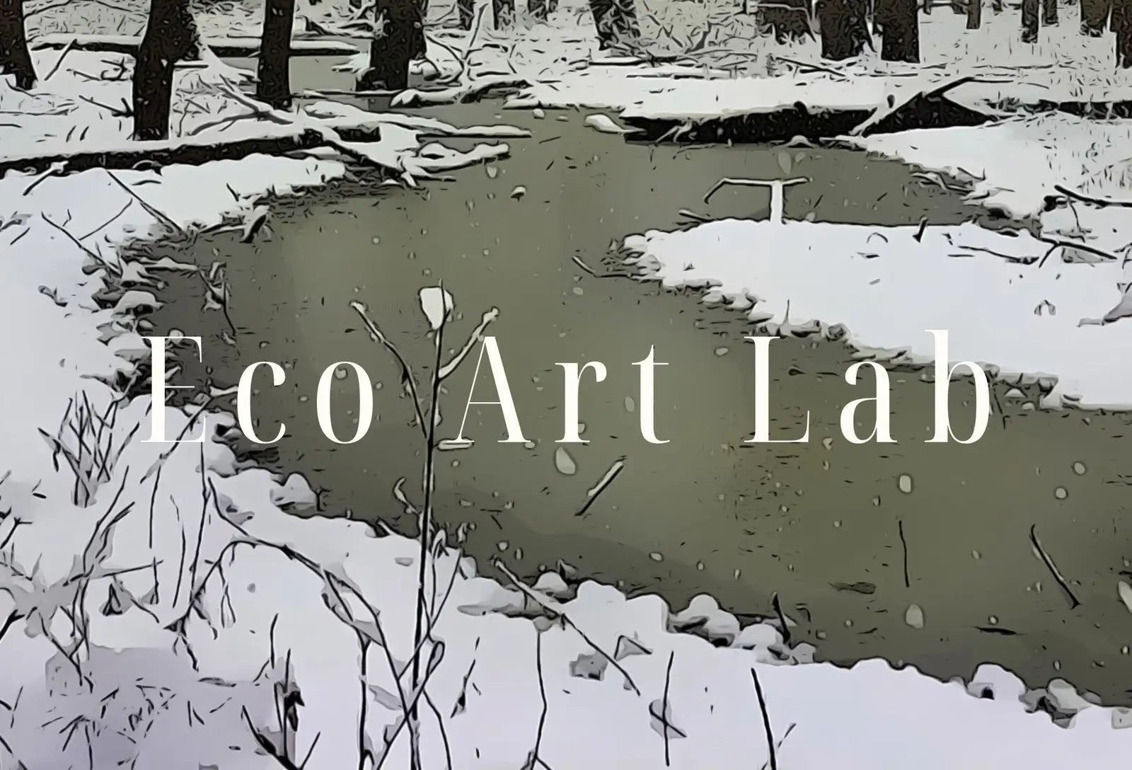 Included artwork preview showing first selection of artworks from Samsung Frame TV Art 4K Winter Forest River Landscape Digital Painting. Instant Download. Snow Art for Samsung Frame TV. Art for TV.