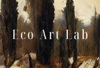 Detail view of artwork from Samsung Frame TV Art 4K Winter Landscape Rustic Digital Painting. Instant Download Muted Country Art for Samsung Frame TV. Moody Art for TV. (variation 1)