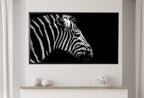 Samsung Frame TV Art 4K Zebra Black and White Digital Painting. Instant Download Zebra Art for the Samsung Frame TV. Art for TV, Zebra decor – Frame TV  Art