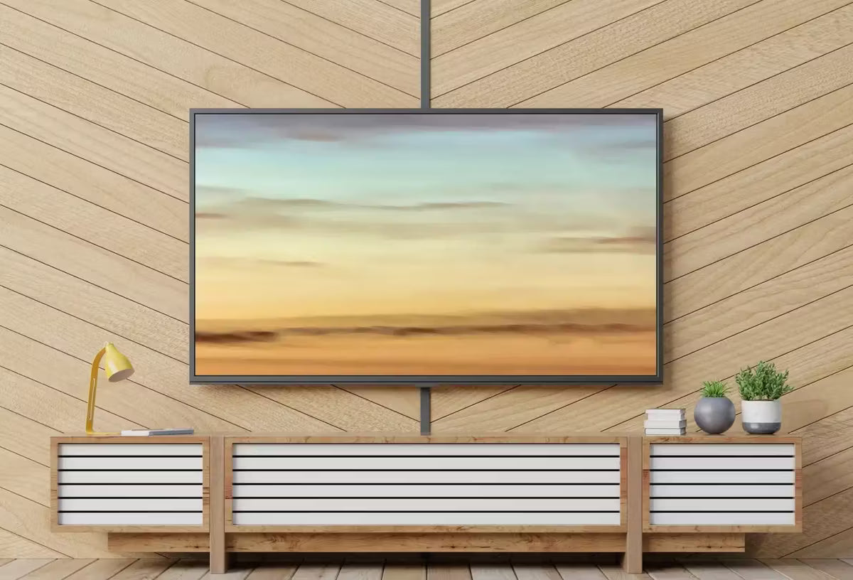 Samsung Frame TV Art, Evening Colors Abstract, Samsung Art TV,  for Samsung Frame, , Frame TV Art – Frame TV  Art