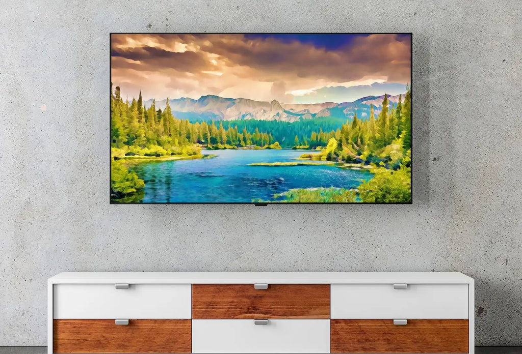 Second included artwork preview from Samsung Frame TV Art Forest Landscape with a Lake, Digital Download, Digital Art for Tv, Colorful Frame TV Art featuring various scenes.