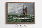 Seascape by Claude Monet — printable wall art