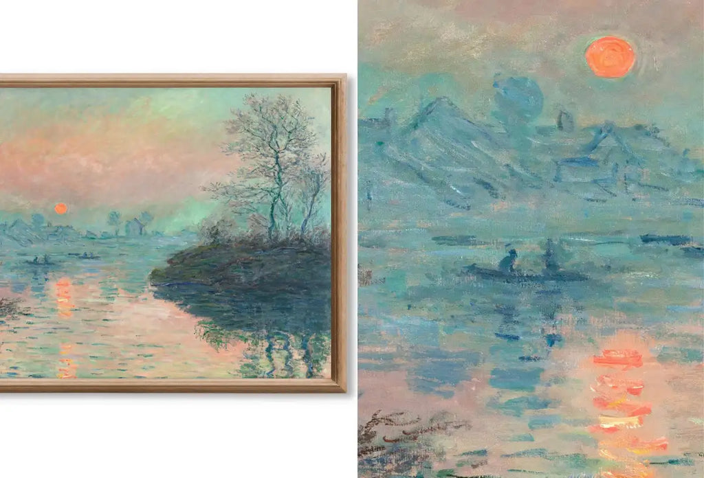 Second included artwork preview from Set of 10 Samsung Frame TV 4K Art. Famous Impressionist Paintings Collection. Van Gogh. Monet. Pissarro. Instant Download Frame TV Art Set featuring various scenes.