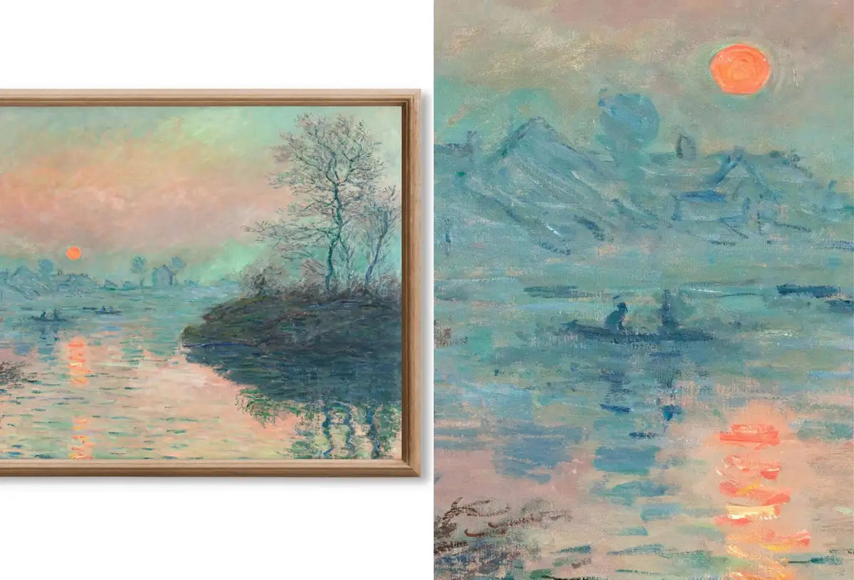 Second included artwork preview from Set of 10 Samsung Frame TV 4K Art. Famous Impressionist Paintings Collection. Van Gogh. Monet. Pissarro. Instant Download Frame TV Art Set featuring various scenes.
