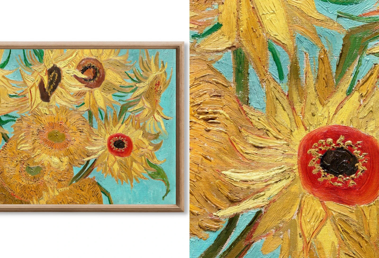 Detail view of artwork from Set of 10 Samsung Frame TV 4K Art. Ultimate Van Gogh Famous Paintings Collection. Vincent Van Gogh Art Set. Instant Download Frame TV Art.