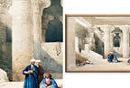 Second included artwork preview from Set of 15 Samsung Frame TV 4K Art. Ancient Egyptian Famous Paintings Collection. Vintage Egyptian Art Set. Instant Download Frame TV Art featuring various scenes.