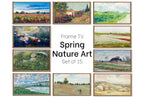 Set of 15 Samsung Frame TV 4K Art. Spring Wall Art