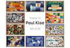 Set of 20 Samsung Frame TV 4K Art. Ultimate Paul Klee Famous Paintings Collection. Abstract Paul Klee Art Set. Instant Download Frame TV Art – Frame TV Art Set