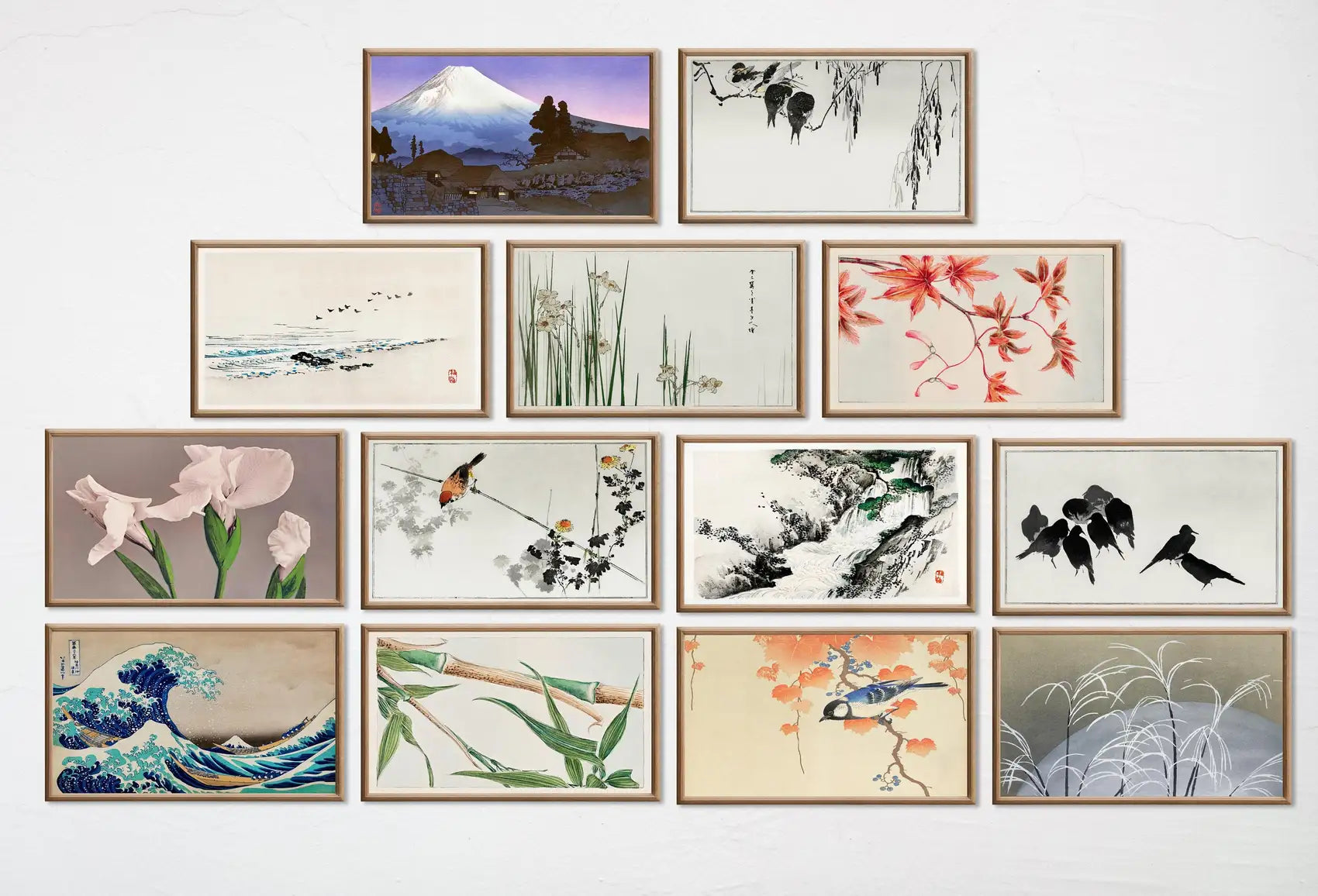 Set of 25 Samsung Frame TV 4K Art. Vintage Japanese Paintings Collection. Antique Japanese Art Set. Instant Download Japanese Frame TV Art – Frame TV Art Set (Digital Download) – Digital Download