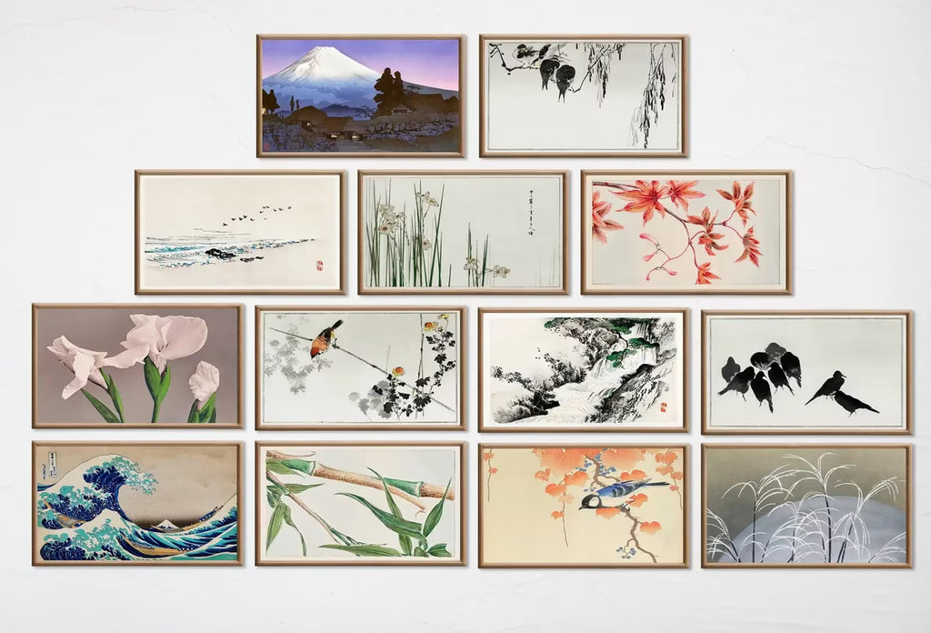 Set of 25 Samsung Frame TV 4K Art. Vintage Japanese Paintings Collection. Antique Japanese Art Set. Instant Download Japanese Frame TV Art – Frame TV Art Set