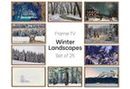 Set of 25 Samsung Frame TV 4K Art. Winter Wall Art Nature Digital Collection. Winter Snow Decor TV Art Set. Instant Download Frame TV Art. – Frame TV Art Set