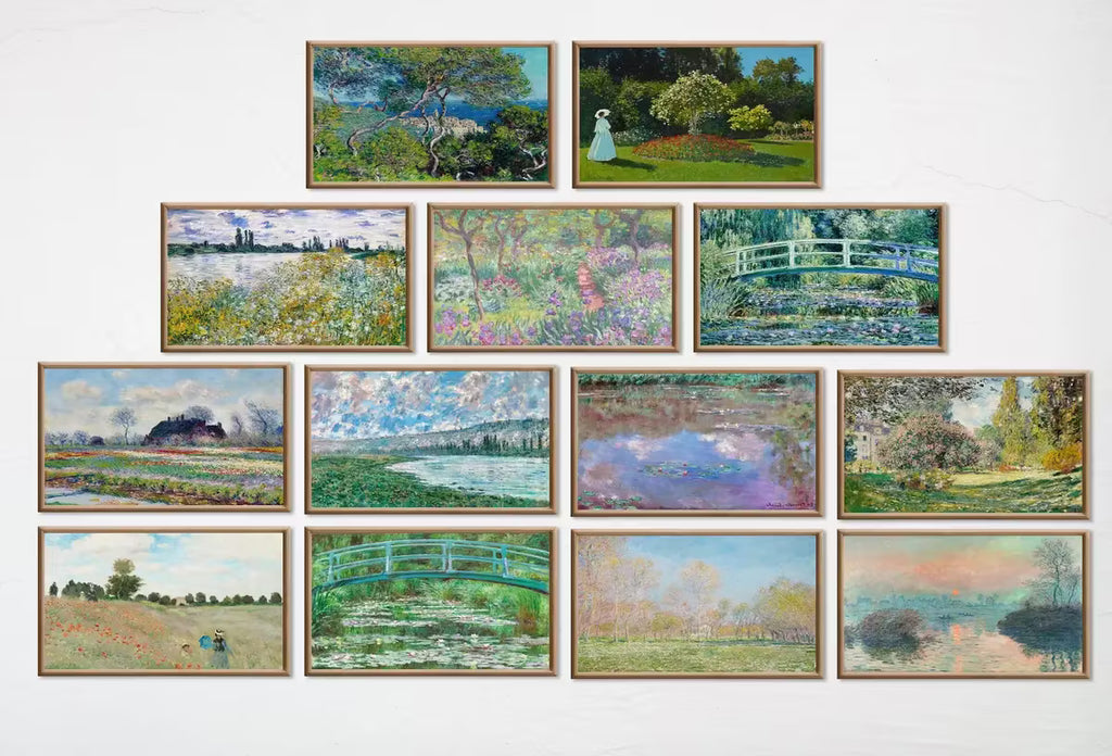 Set of 25 Samsung Frame TV Art 4K. Ultimate Claude Monet Famous Paintings Collection. Claude Monet Art Set Instant Download Frame TV Art – Frame TV Art Set