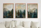 Set of 3 Prints. Mountain Wall Art. Gallery Wall Set. Watercolor Mountain Prints. 3 Piece Wall Art. Landscape Print Set. Modern Home Decor – Printable Wall Art Set