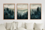 Set of 3 Prints. Watercolor Mountain Prints. Landscape Print Set. Mountain Wall Art. Gallery Wall Set. 3 Piece Wall Art. Modern Home Decor – Printable Wall Art Set