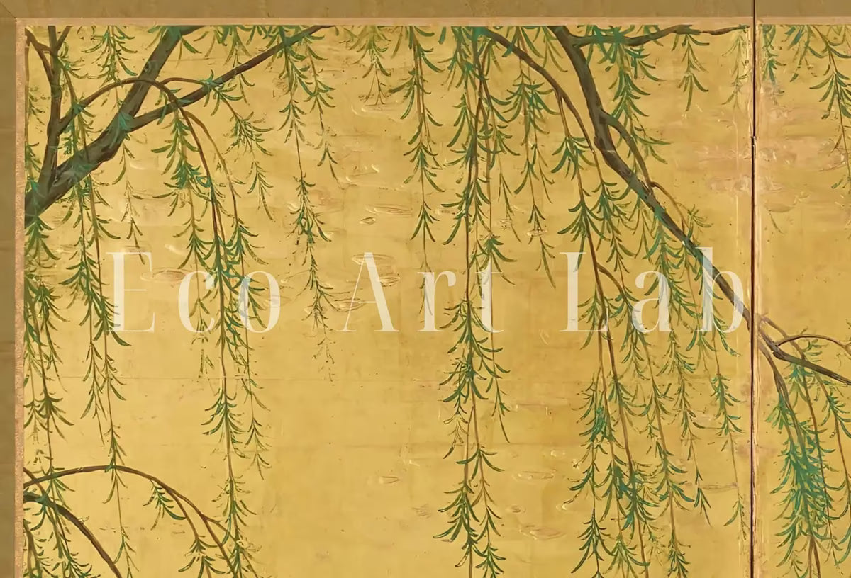 Set of 3 Prints. Willow Branches. 3 Piece Wall Art. Botanical Japanese Print Set. Vintage Wall Art. Gallery Wall Set. Minimalist Home Decor