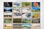 Ensemble de 40 Arts pour Samsung Frame TV 4K. Meilleures Ventes de Peintures & Art Numérique, Collection Ultime #2. Ensemble d’Art pour TV. Téléchargement Instantané pour Frame TV