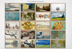 Ensemble de 40 œuvres d’art pour Frame TV 4K. Collection ultime #1 des peintures et art numérique les plus populaires. Ensemble d’art pour TV. Téléchargement instantané d’art pour Frame TV.