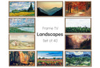 Set of 40 Samsung Frame TV 4K Art. Ultimate Landscapes Paintings & Digital Art Collection. Nature TV Art Set. Instant Download Frame TV Art – Frame TV Art Set