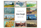 Ensemble de 40 œuvres d’art pour Frame TV 4K. Collection ultime de tableaux célèbres de Vincent van Gogh. Ensemble d’art de Vincent van Gogh. Téléchargement instantané pour Frame TV.