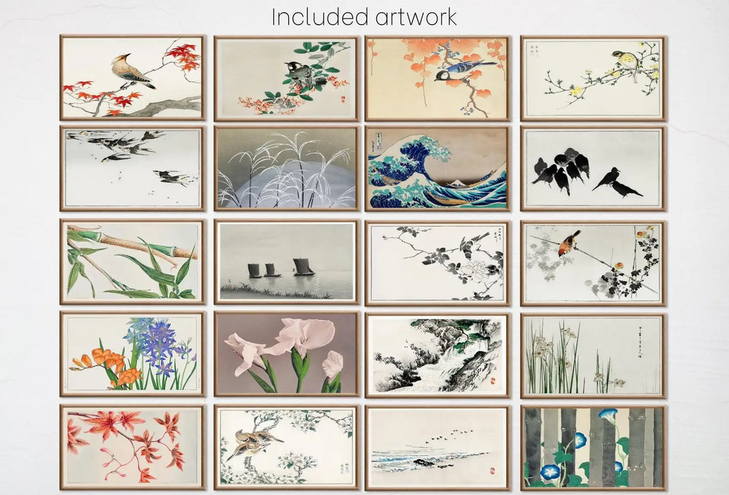 Set of 40 Samsung Frame TV 4K Art. Vintage Japanese Paintings Collection. Antique Japanese Art Set. Instant Download Japanese Frame TV Art – Frame TV Art Set (Digital Download) – Digital Download