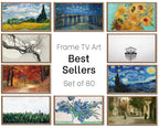 Ensemble de 80 œuvres d’art pour Frame TV 4K. Collection ultime des meilleures ventes de peintures et d’art numérique. Ensemble d’art pour TV. Téléchargement instantané pour Frame TV.
