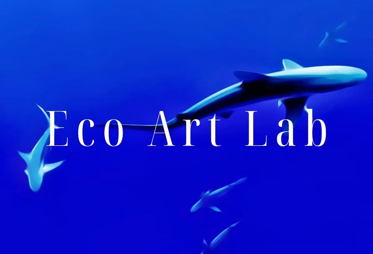 Sharks in Deep Blue Water Frame TV Art , Art for Tv, Ocean Wall Art Colorful Art for Frame TV – Frame TV  Art