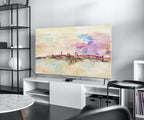 Second included artwork preview from Siena Italy 4K Samsung TV Frame Art. Instant Digital Download Landscape Samsung Frame Tv Art Vintage Digital Painting. featuring various scenes.