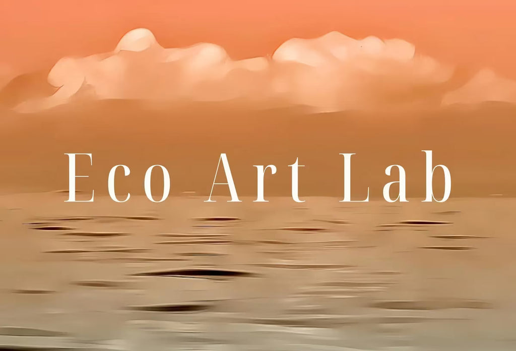 Sky and Sea Gradient Evening Colors with Hazy Moon. Nautical Landscape Wall Art. Colorful Seascape Coastal Digital Printable Art. Beach Art – Printable Wall Art