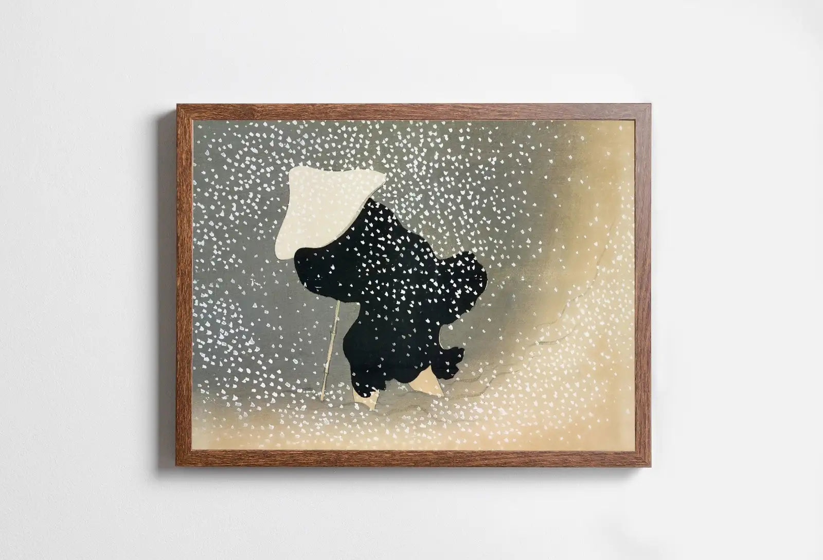 Included artwork preview showing first selection of artworks from Snow from Momoyogusa Famous Japanese Painting Vintage Wall Art Printable Poster. 20th Century Japanese Vintage Wall Art. Antique Japanese.