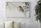 Second included artwork preview from Sparrows Perched On a Branch Vintage Japanese Painting. Japanese Wall Art Printable Poster. 19th Century Japanese Vintage Wall Art, Bird Art featuring various scenes.