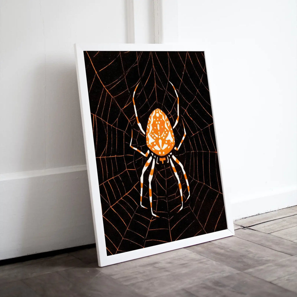 Included artwork preview showing first selection of artworks from Spider Painting Vintage Art Nouveau Print Wall Art. Instant Download Spider Poster Julie De Graag Printable Wall Art. Art Nouveau Poster.