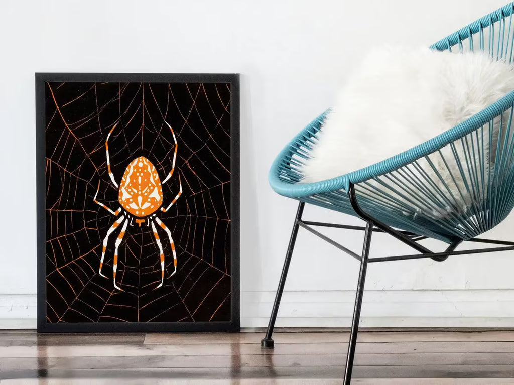 Spider Painting Vintage Art Nouveau Print Wall Art. Instant Download Spider Poster Julie De Graag Printable Wall Art. Art Nouveau Poster – Printable Wall Art