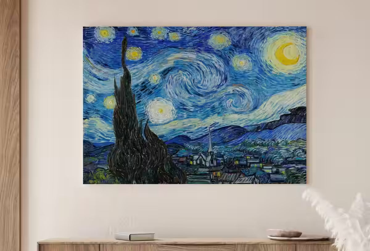 Starry Night by Vincent van Gogh Printable Famous Art Prints. Instant Download van Gogh Print Vintage Painting Wall Decor. Fine Art Print – Printable Wall Art