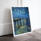 Starry Night Over the Rhone Vincent van Gogh Printable Famous Art Prints. Instant Download van Gogh Print Vintage Painting. Fine Art Print – Printable Wall Art Digital Download