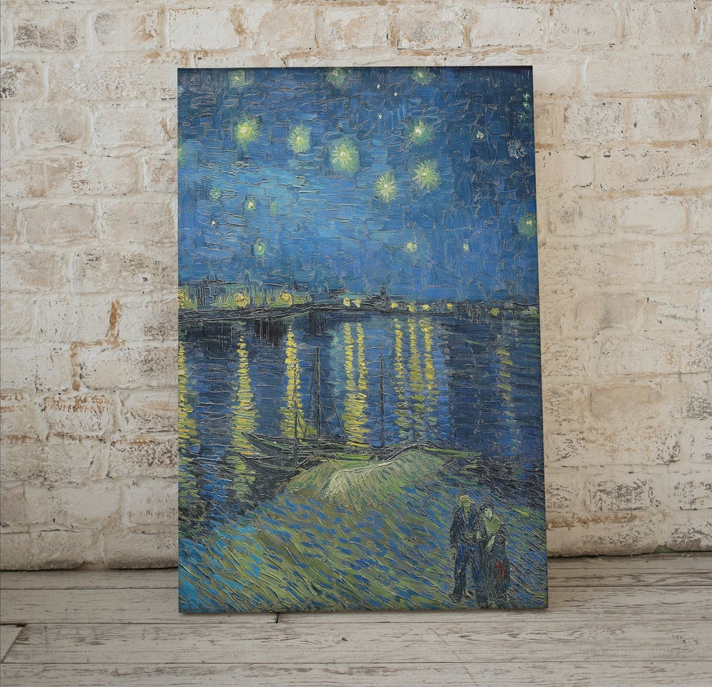 Starry Night Over the Rhone Vincent van Gogh Printable Famous Art Prints. Instant Download van Gogh Print Vintage Painting. Fine Art Print – Printable Wall Art Digital Download