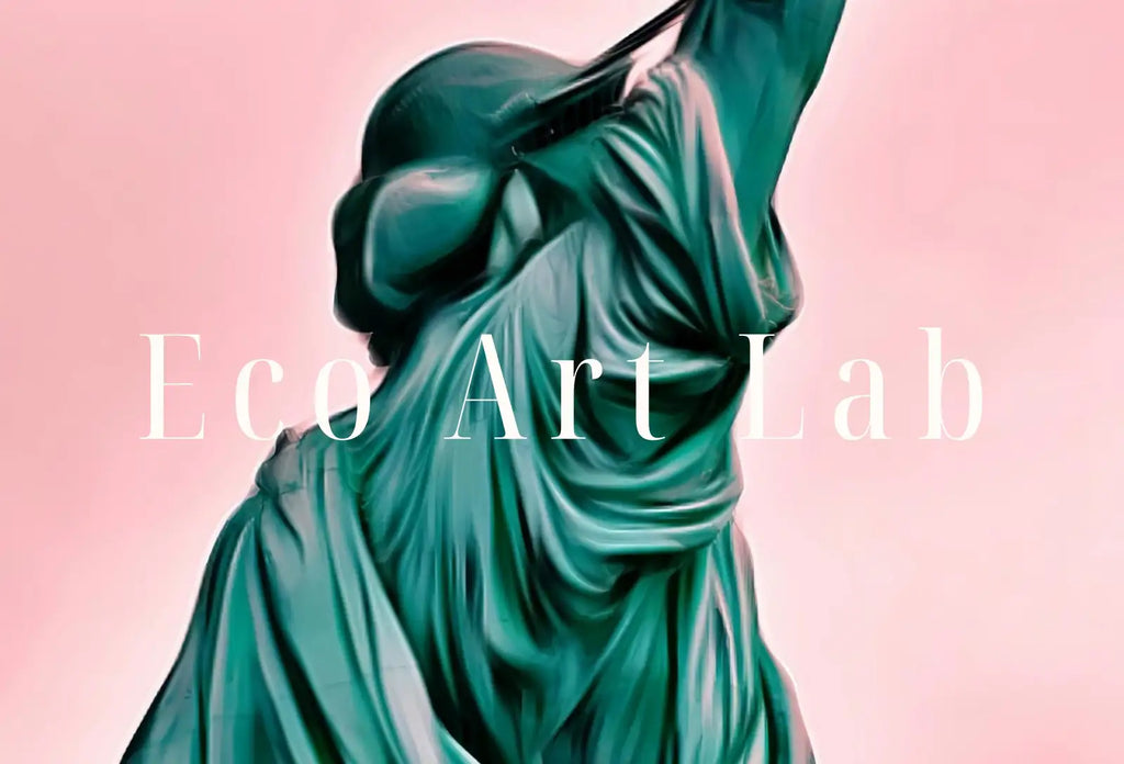 Included artwork preview showing first selection of artworks from Statue of Liberty Art Print. Statue of Liberty Wall Art. New York City Art Print. New York Wall Art Decor. Printable digital Download..